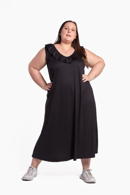 Vestido largo de morley